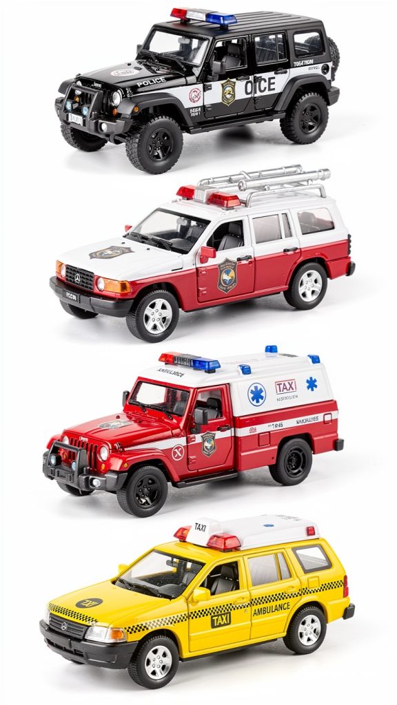 plastic toy cars
