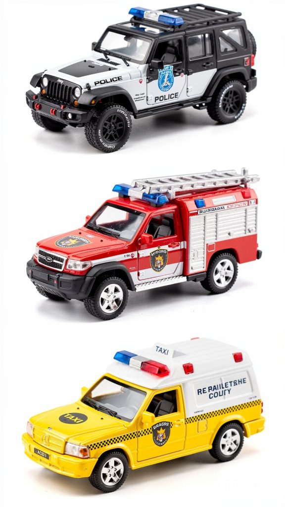 police toy cars
